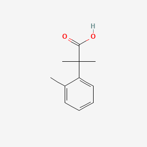 molecular formula C11H14O2 B1594133 2-Methyl-2-(2-methylphenyl)propanoic acid CAS No. 29205-99-0