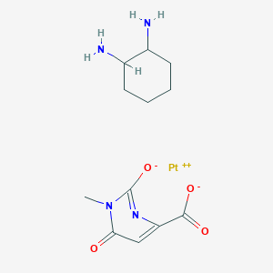 molecular formula C12H18N4O4Pt B159414 3-Modcpl CAS No. 132461-44-0