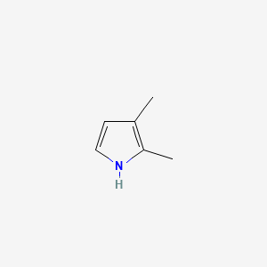 molecular formula C6H9N B1594148 2,3-二甲基-1H-吡咯 CAS No. 600-28-2