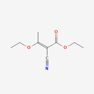 molecular formula C9H13NO3 B1594154 Ethyl (E)-2-cyano-3-ethoxycrotonate CAS No. 932750-29-3