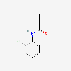 molecular formula C11H14ClNO B1594184 N-(2-氯苯基)新戊酰胺 CAS No. 62662-74-2