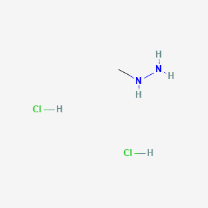 molecular formula CH8Cl2N2 B1594185 Methylhydrazine dihydrochloride CAS No. 55330-60-4