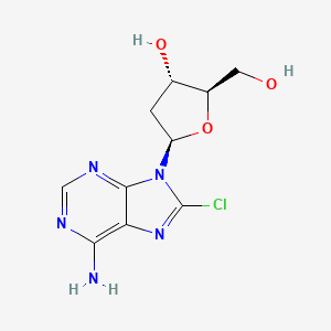 molecular formula C10H12ClN5O3 B1594187 8-Chloro-2'-deoxyadenosine CAS No. 85562-55-6