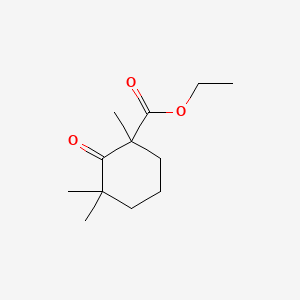 molecular formula C12H20O3 B1594191 6-Carbethoxy-2,2,6-trimethylcyclohexanone CAS No. 7507-68-8