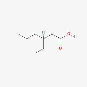 molecular formula C8H16O2 B1594205 3-Ethylhexanoic acid CAS No. 41065-91-2