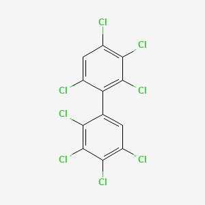 molecular formula C12H2Cl8 B1594206 2,2',3,3',4,4',5,6'-Octachlorobiphenyl CAS No. 42740-50-1