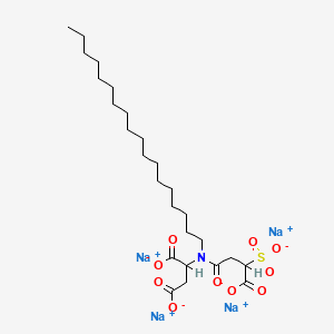 Tetrasodium N-(3-carboxyl-1-sulfopropyl)-N-stearyl aspartate