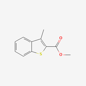 molecular formula C11H10O2S B1594225 Methyl 3-methylbenzo[b]thiophene-2-carboxylate CAS No. 3133-81-1