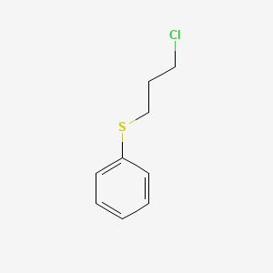 molecular formula C9H11ClS B1594226 3-氯丙基苯硫醚 CAS No. 4911-65-3
