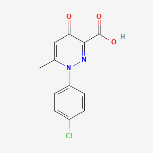 molecular formula C12H9ClN2O3 B1594230 Fenridazon CAS No. 68254-10-4