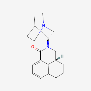 molecular formula C19H24N2O B1594250 帕洛诺司琼，(3aR)- CAS No. 135729-73-6