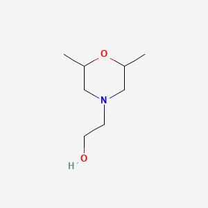 B1594252 2-(2,6-Dimethyl-4-morpholinyl)ethanol CAS No. 73813-49-7