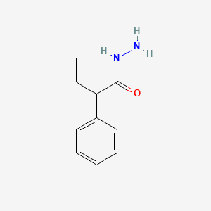 molecular formula C10H14N2O B1594257 2-苯基丁酸酰肼 CAS No. 3538-74-7