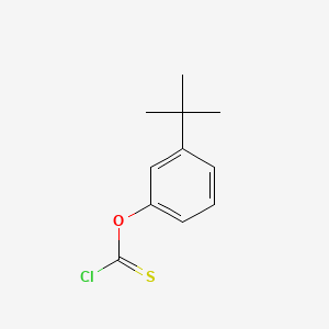 molecular formula C11H13ClOS B1594269 O-(3-tert-butylphenyl) chloromethanethioate CAS No. 97986-06-6