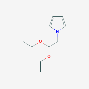 B159427 1-(2,2-Diethoxyethyl)pyrrole CAS No. 136927-42-9