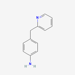 molecular formula C12H12N2 B1594271 2-(4-Aminobenzyl)pyridine CAS No. 58498-12-7