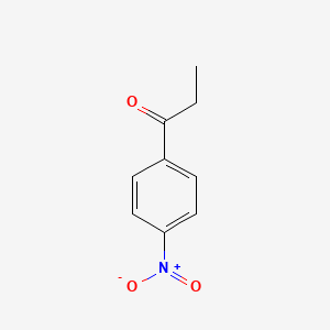 molecular formula C9H9NO3 B1594279 1-(4-Nitrophenyl)propan-1-one CAS No. 3758-70-1