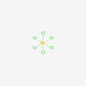 molecular formula Cl6Ru B1594283 六氯合钌（RuCl6），（OC-6-11)- CAS No. 25443-63-4