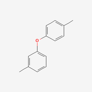 molecular formula C14H14O B1594289 苯，1-甲基-3-(4-甲基苯氧基)- CAS No. 51801-69-5