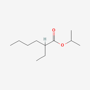 molecular formula C11H22O2 B1594295 Isopropyl 2-ethylhexanoate CAS No. 67024-46-8