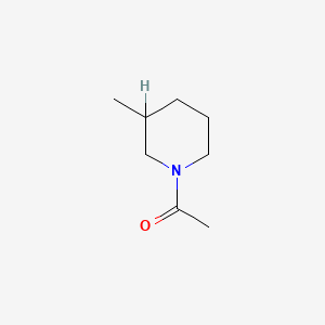 molecular formula C8H15NO B1594296 1-乙酰-3-甲基哌啶 CAS No. 4593-16-2