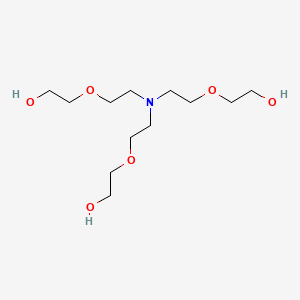 molecular formula C12H27NO6 B1594299 2-[2-[Bis[2-(2-hydroxyethoxy)ethyl]amino]ethoxy]ethanol CAS No. 54384-48-4