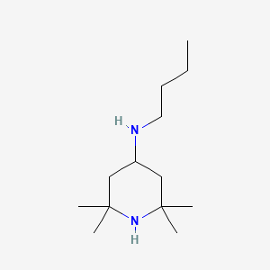 molecular formula C13H28N2 B1594307 N-Butyl-2,2,6,6-tetramethylpiperidin-4-amine CAS No. 36177-92-1