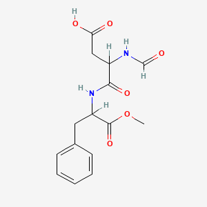 molecular formula C15H18N2O6 B1594308 For-Asp-Phe-OMe CAS No. 33605-76-4