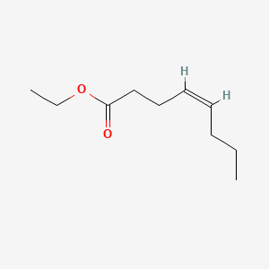 molecular formula C10H18O2 B1594312 Ethyl cis-4-octenoate CAS No. 34495-71-1