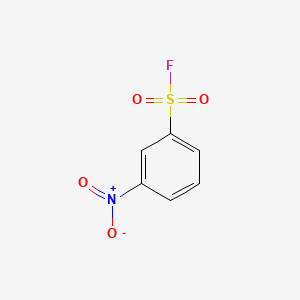 molecular formula C6H4FNO4S B1594319 Benzenesulfonyl fluoride, 3-nitro- CAS No. 349-78-0