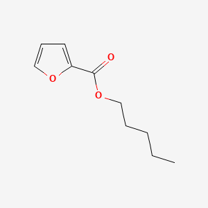molecular formula C10H14O3 B1594324 Amyl 2-furoate CAS No. 1334-82-3