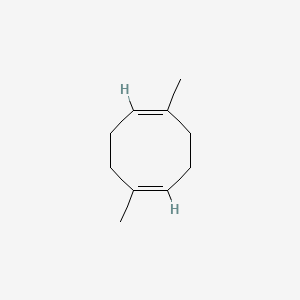 molecular formula C10H16 B1594330 1,5-Dimethyl-1,5-cyclooctadiene CAS No. 3760-14-3