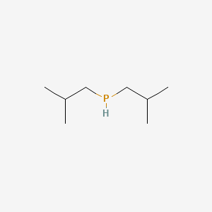 molecular formula C8H19P B1594334 Phosphine, bis(2-methylpropyl)- CAS No. 4006-38-6