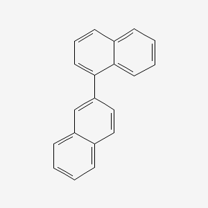 B1594335 1,2'-Binaphthalene CAS No. 4325-74-0