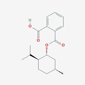 molecular formula C18H24O4 B1594354 (-)-mono-(1R)-Menthyl phthalate CAS No. 33744-74-0