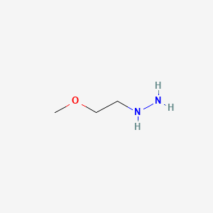 molecular formula C3H10N2O B1594363 (2-甲氧基乙基)肼 CAS No. 3044-15-3