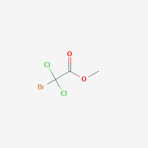 molecular formula C3H3BrCl2O2 B1594366 溴二氯乙酸甲酯 CAS No. 20428-76-6