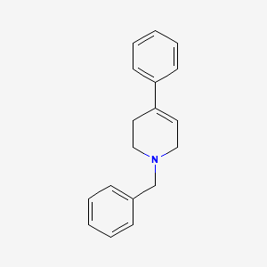 molecular formula C18H19N B1594368 1-苄基-4-苯基-1,2,3,6-四氢吡啶 CAS No. 38025-45-5