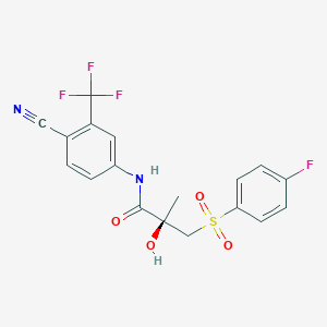 molecular formula C18H14F4N2O4S B015944 (R)-Bicalutamide CAS No. 113299-40-4