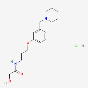 molecular formula C17H27ClN2O3 B1594408 Roxatidine hydrochloride CAS No. 97900-88-4