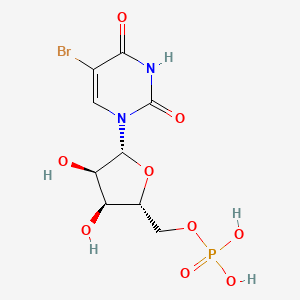 molecular formula C9H12BrN2O9P B1594409 5-Bromouridine 5'-monophosphate CAS No. 2149-79-3