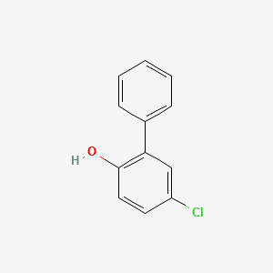 molecular formula C12H9ClO B1594416 4-Chloro-2-phenylphenol CAS No. 607-12-5