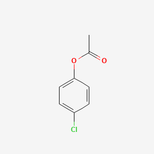molecular formula C8H7ClO2 B1594417 4-Chlorophenyl acetate CAS No. 876-27-7