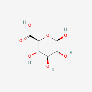 molecular formula C6H10O7 B1594455 β-D-葡萄糖吡喃糖醛酸 CAS No. 23018-83-9