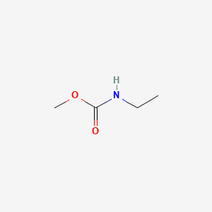 molecular formula C4H9NO2 B1594456 甲基乙基氨基甲酸酯 CAS No. 6135-31-5