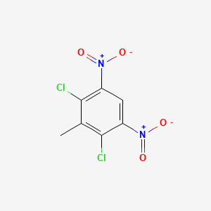 molecular formula C7H4Cl2N2O4 B1594460 2,4-二氯-3-甲基-1,5-二硝基苯 CAS No. 51676-76-7