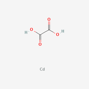 molecular formula CdC2O4<br>C2H2CdO5 B1594465 草酸镉 CAS No. 814-88-0