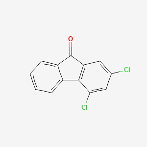 molecular formula C13H6Cl2O B1594493 2,4-Dichloro-9h-fluoren-9-one CAS No. 1803-25-4