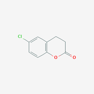 molecular formula C9H7ClO2 B1594498 6-Chloro-2-chromanone CAS No. 4377-63-3