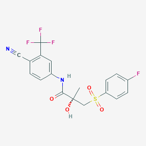 molecular formula C18H14F4N2O4S B015945 (S)-Bicalutamide CAS No. 113299-38-0